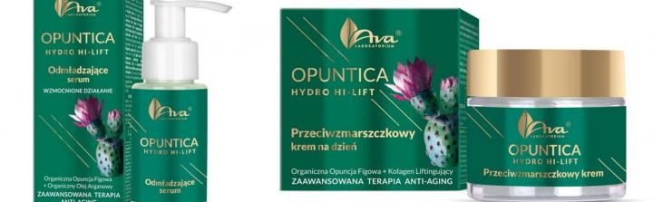 Liftingująca seria marki Ava - OPUNTICA Hydro Hi-Lift